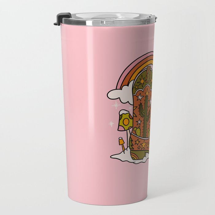 Christmas Cowboy Boots Travel Mug Gallery Image 3