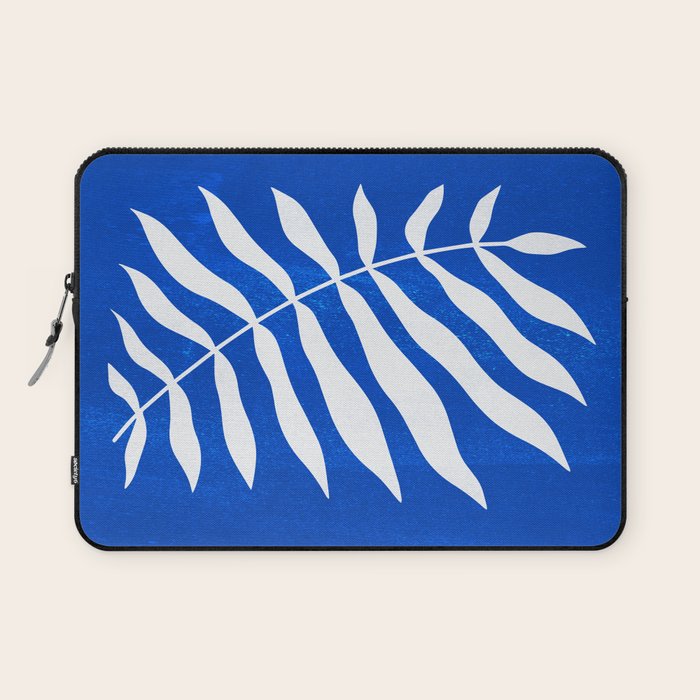 Wild Ferns: Persian Blue Edition Laptop Sleeve Gallery Image 1