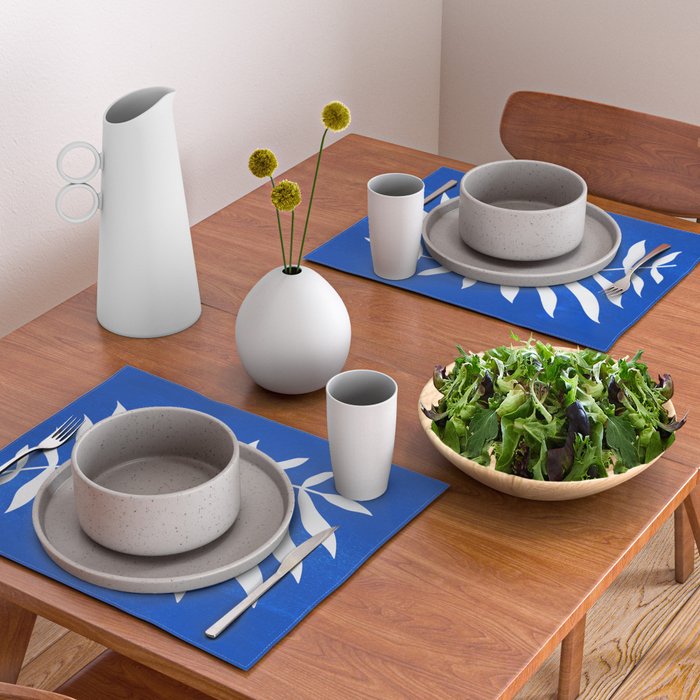 Wild Ferns: Persian Blue Edition Placemat Gallery Image 2