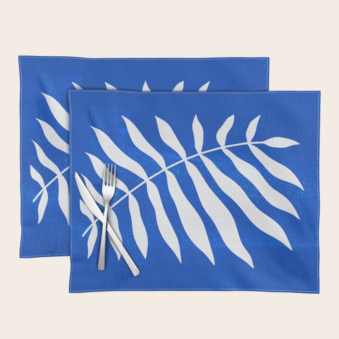 Wild Ferns: Persian Blue Edition Placemat Gallery Image 1