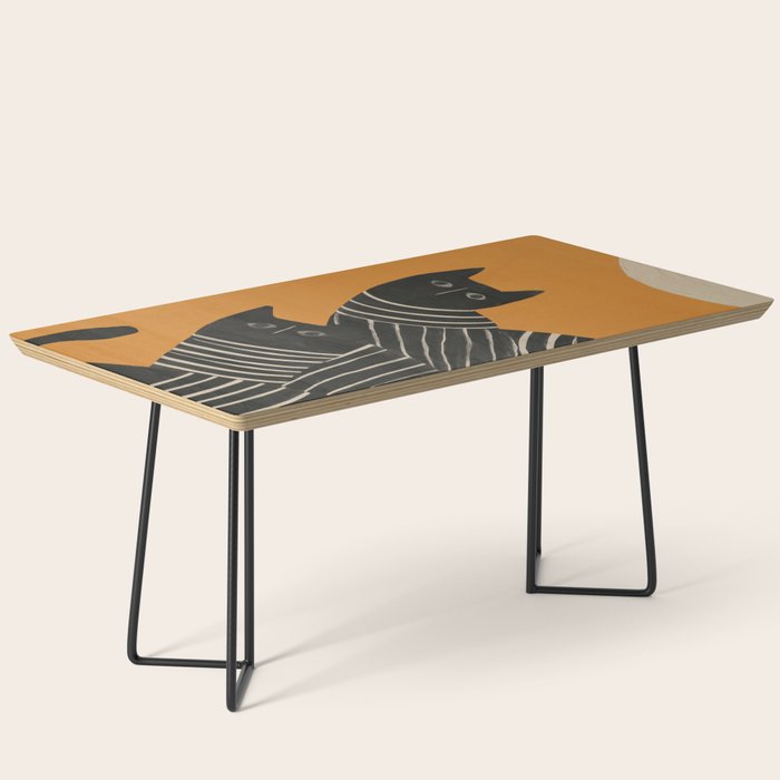 Abstract Black Cats Coffee Table Gallery Image 1