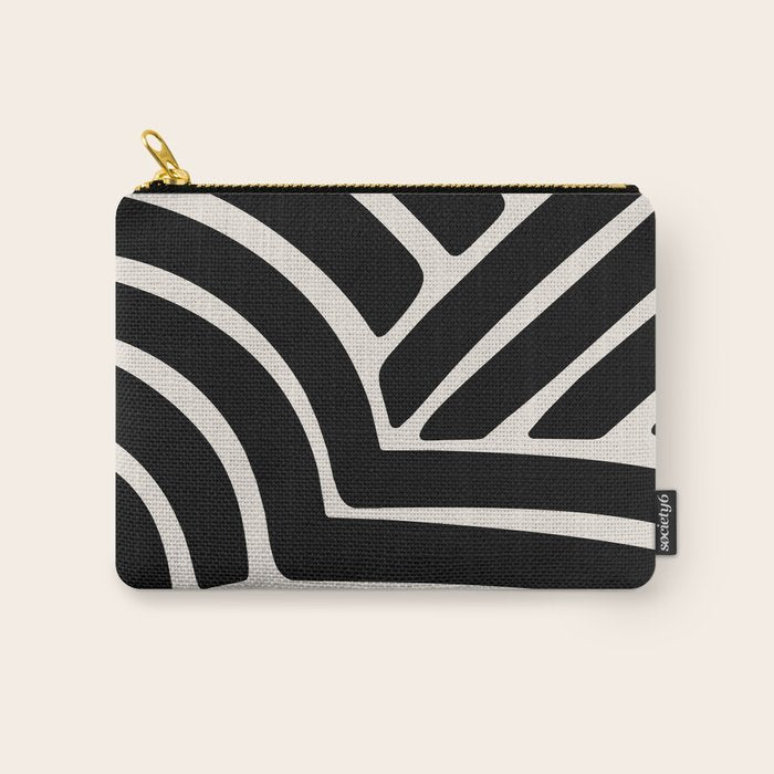 Abstract Stripes VII Carry All Pouch Gallery Image 1