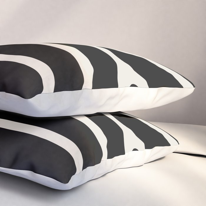 Abstract Stripes VII Pillow Sham Gallery Image 3