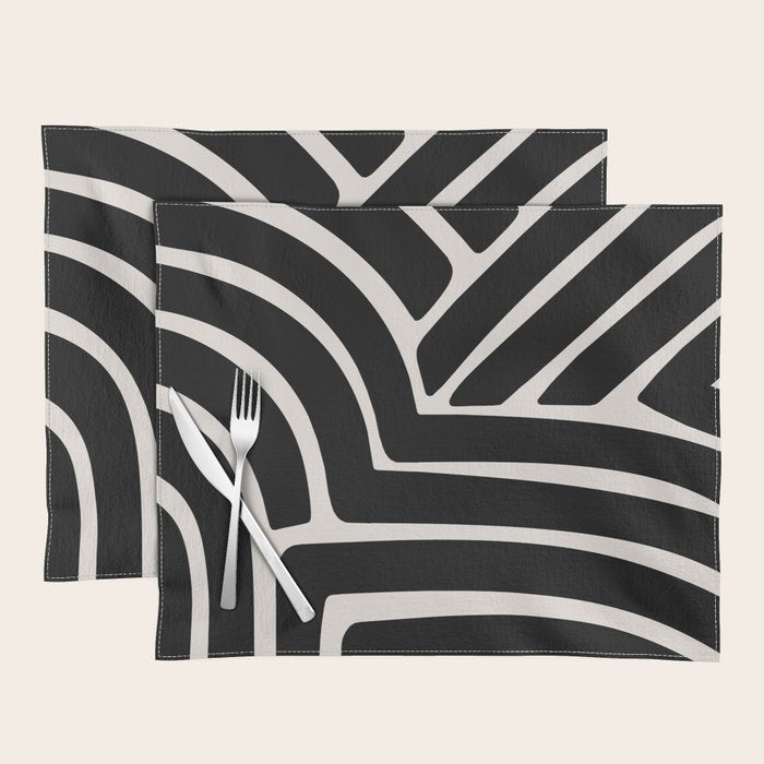 Abstract Stripes VII Placemat Gallery Image 1