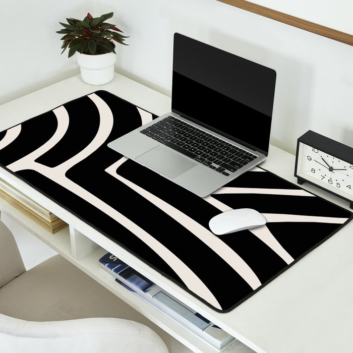 Abstract Stripes VII Desk Mat Gallery Image 2