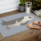 Whimsy Otter Outdoor Rug Gallery Image 2