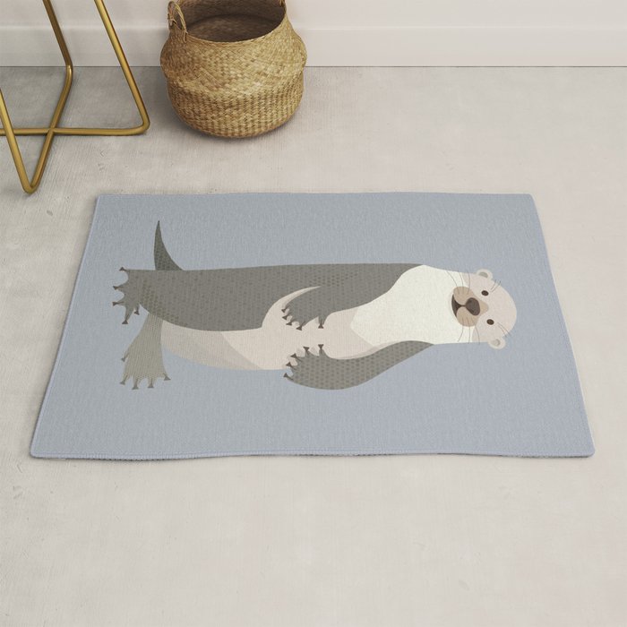 Whimsy Otter Rug Gallery Image 1