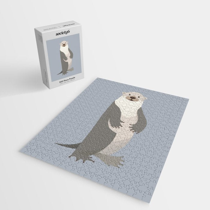 Whimsy Otter Jigsaw Puzzle Gallery Image 2