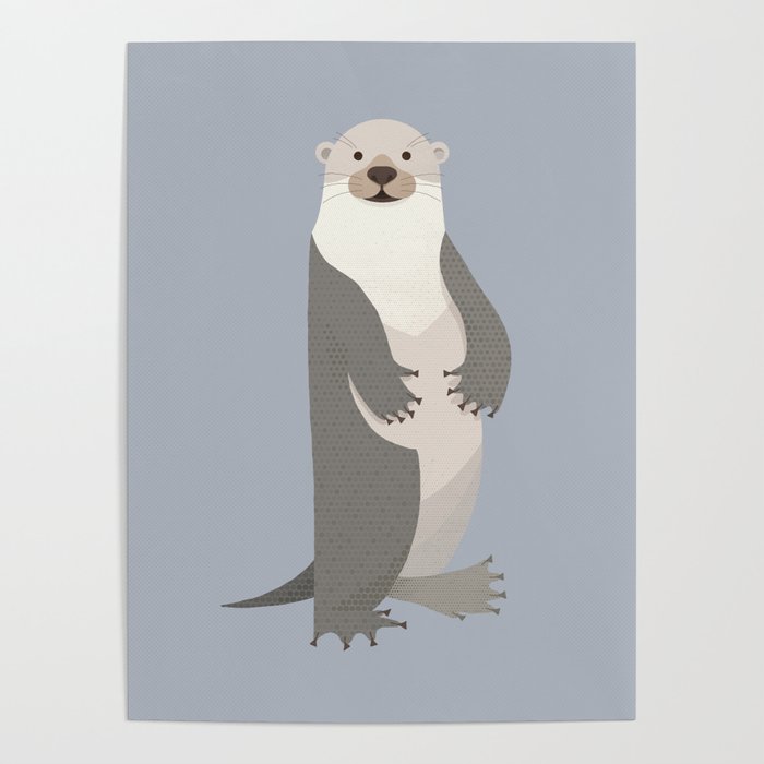 Whimsy Otter Poster Gallery Image 4