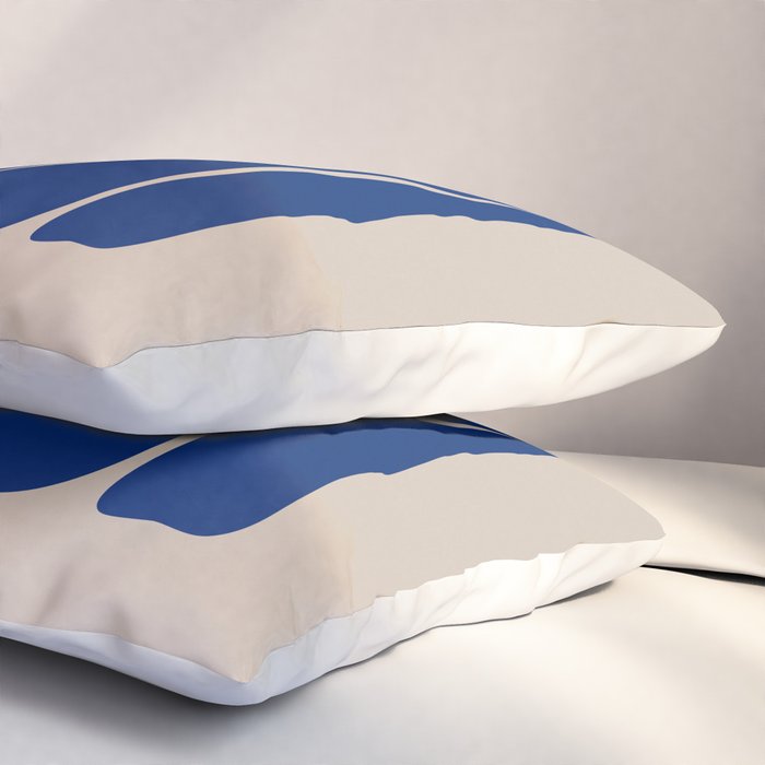 Six Leaf Plant - 2/3 Pillow Sham Gallery Image 3