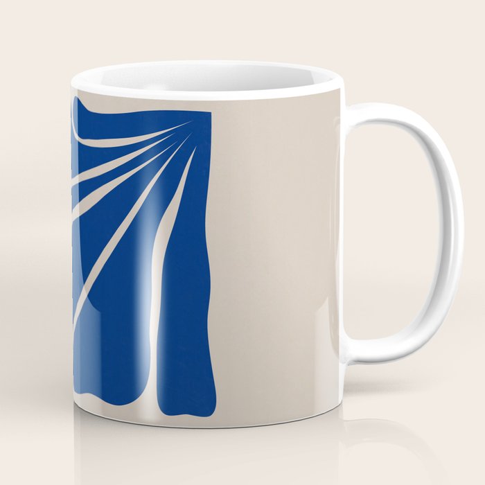 Six Leaf Plant - 2/3 Coffee Mug Gallery Image 1