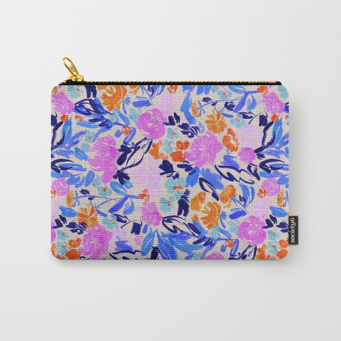 Electric Bloom Carry All Pouch Gallery Image 1