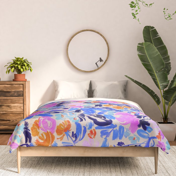 Electric Bloom Comforter Gallery Image 3