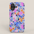Electric Bloom iPhone Case Gallery Image 1