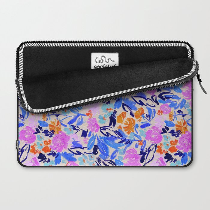 Electric Bloom Laptop Sleeve Gallery Image 2