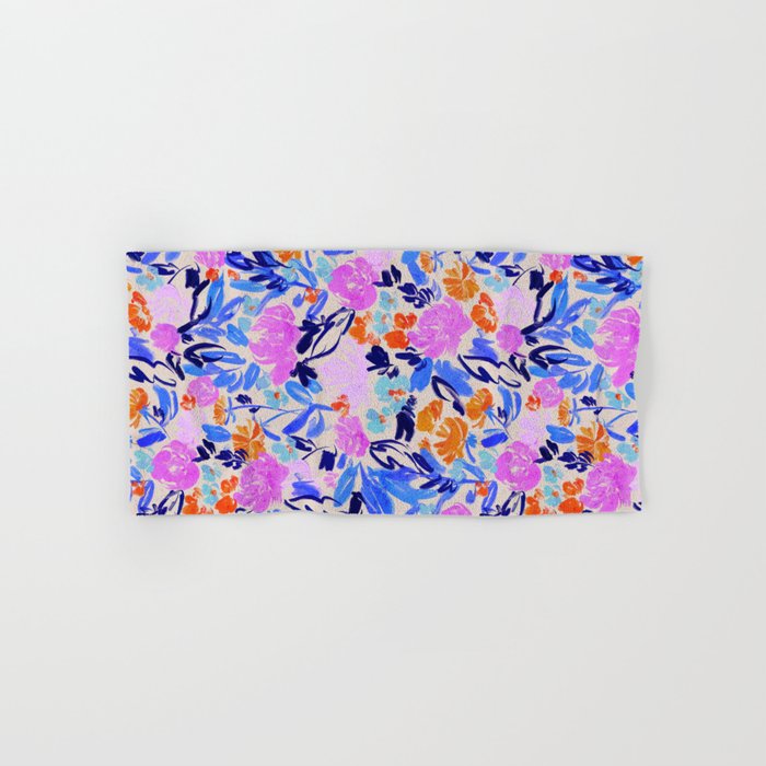 Electric Bloom Bath Towel Gallery Image 1