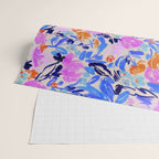 Electric Bloom Wrapping Paper Gallery Image 2