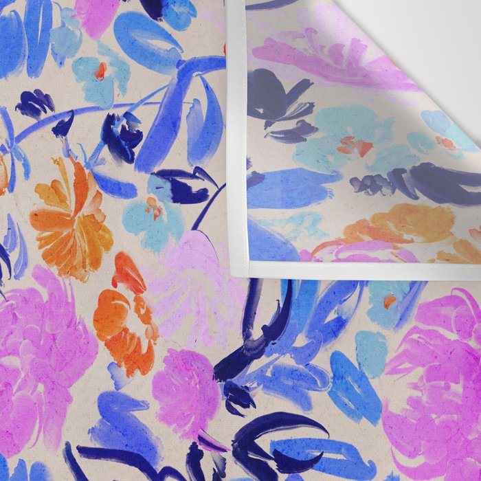 Electric Bloom Wall Tapestry Gallery Image 3