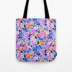 Electric Bloom Tote Bag Gallery Image 1