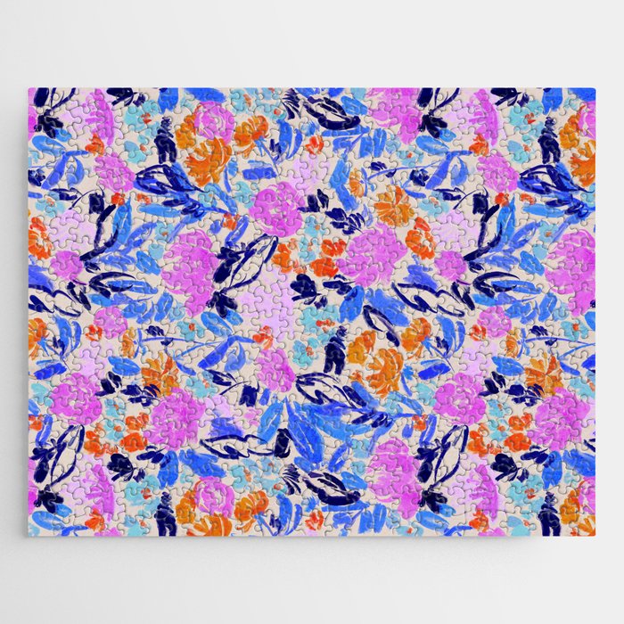 Electric Bloom Jigsaw Puzzle Gallery Image 1