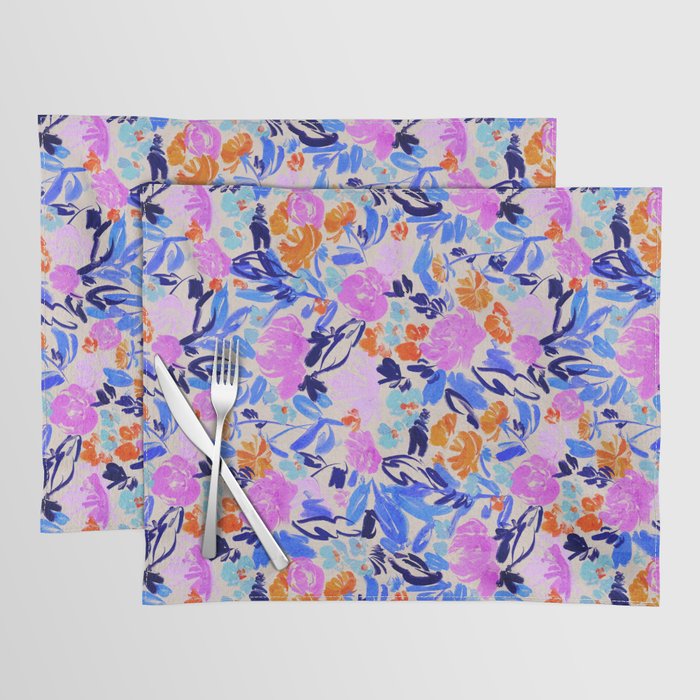 Electric Bloom Placemat Gallery Image 1