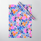 Electric Bloom Wrapping Paper Gallery Image 1