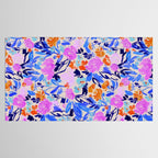 Electric Bloom Tablecloth Gallery Image 2