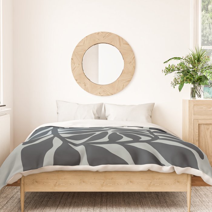 Cat and Plant 81 Duvet Cover Gallery Image 3
