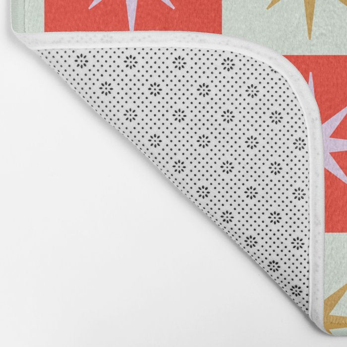 Star Check - Festive Bath Mat Gallery Image 2