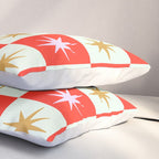 Star Check - Festive Pillow Sham Gallery Image 3