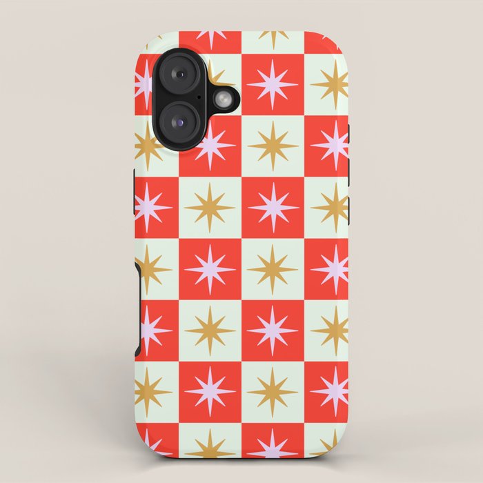 Star Check - Festive iPhone Case Gallery Image 1