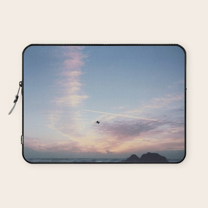 SUNSETS WITH HER II Laptop Sleeve Gallery Image 1