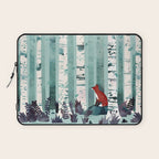 The Birches Laptop Sleeve Gallery Image 1