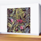 Fantasy in the nocturnal tropical jungle Wall Mural Gallery Image 2