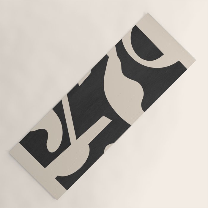Abstract Minimal Shapes 139 Yoga Mat Gallery Image 1