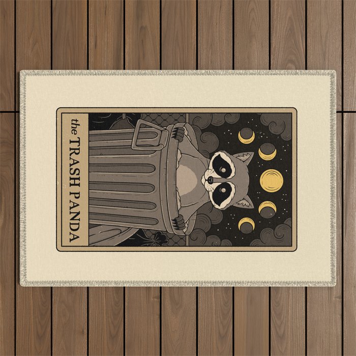The Trash Panda Outdoor Rug Gallery Image 1