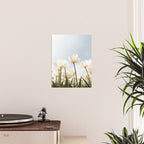 White Tulips In Spring In Holland Photo | Dutch Flowers Art Print |  Europe Travel Photography Poster Gallery Image 2