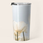 White Tulips In Spring In Holland Photo | Dutch Flowers Art Print |  Europe Travel Photography Travel Mug Gallery Image 3