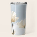 White Tulips In Spring In Holland Photo | Dutch Flowers Art Print |  Europe Travel Photography Travel Mug Gallery Image 2