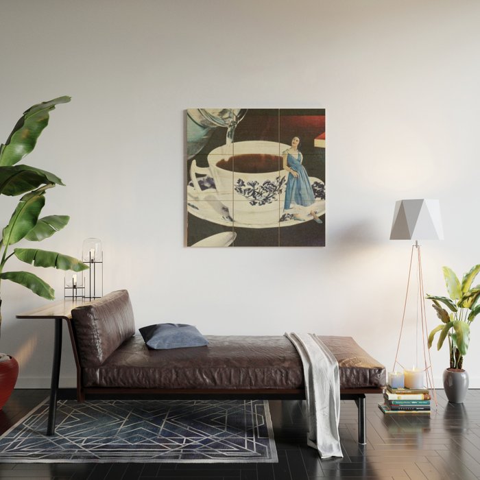 Morning coffee Wood Wall Art Gallery Image 2