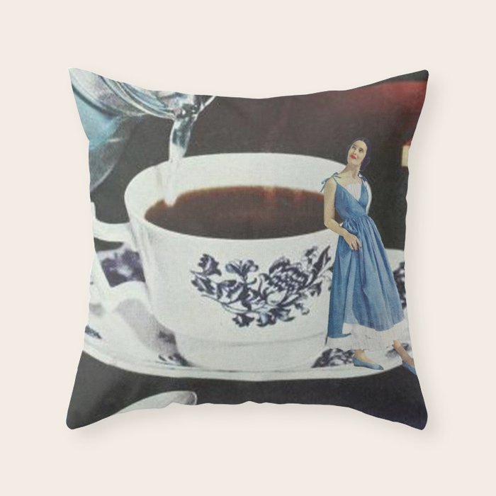 Morning coffee Throw Pillow Gallery Image 6