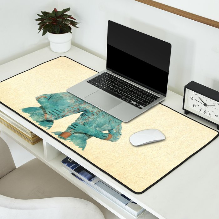 Two Different Faces... (Sisters) Desk Mat Gallery Image 2