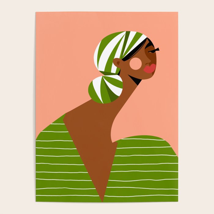 Head Wrapped Beauty Poster Gallery Image 1