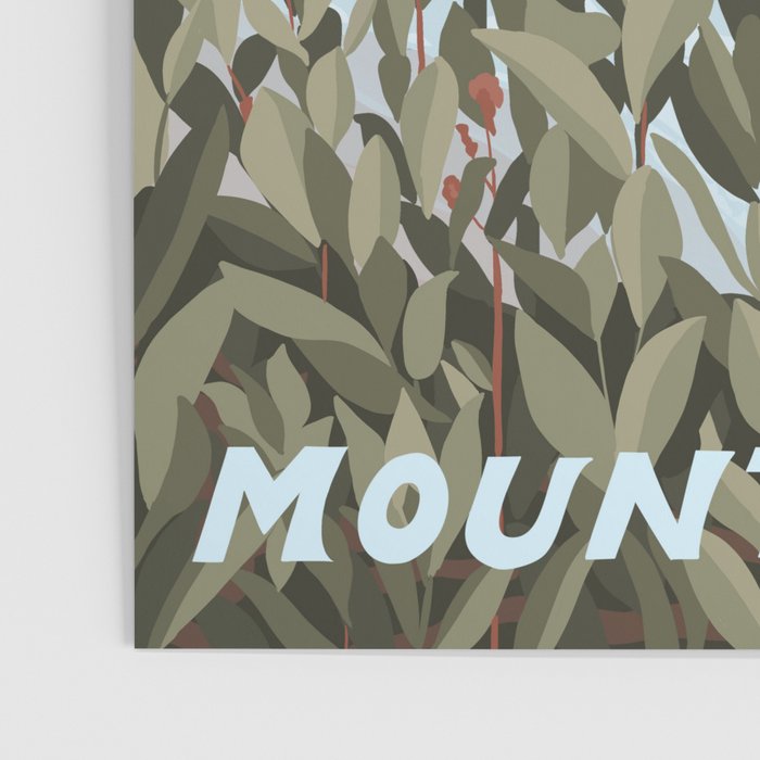 Mount Hood National Park Poster, Portland Oregon, Pacific Northwest, Vintage Retro Travel Poster Poster Gallery Image 3