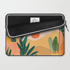 Santa Fe Oasis Desert Landscape with Plants Laptop Sleeve Gallery Image 2