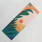 Santa Fe Oasis Desert Landscape with Plants Yoga Mat Gallery Image 1