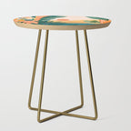 Santa Fe Oasis Desert Landscape with Plants Side Table Gallery Image 1