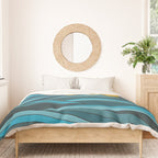 The ocean, waves and sun Duvet Cover Gallery Image 3