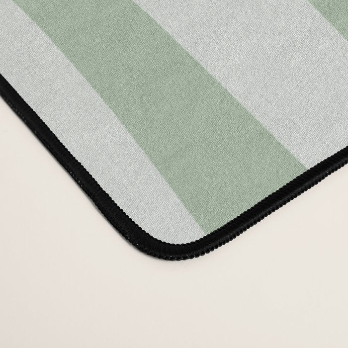 Retro Liquid Swirl Abstract Pattern Sage Desk Mat Gallery Image 4