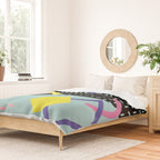 Memphis Pattern 6 - 80s - 90s - Retro Duvet Cover Gallery Image 2
